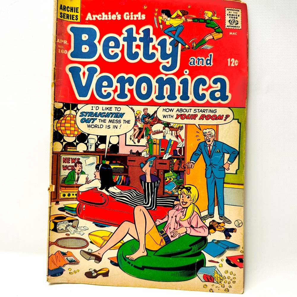 Archie’s Girls Betty & Veronica Archie Comic Books Series No.160 April 69’